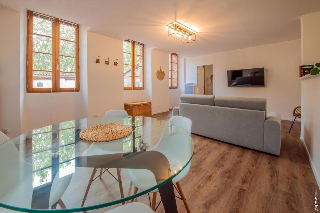 Appartement Tout Confort - Hypercentre - 58M2 - Gaillac Kültér fotó